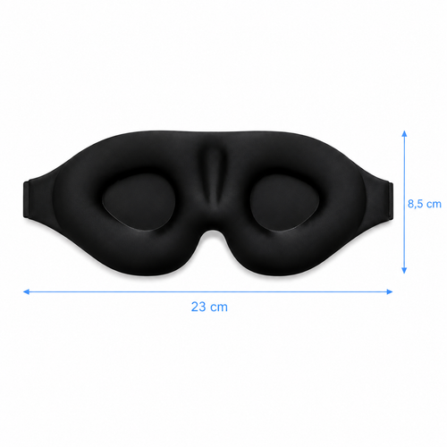 Masque Nocturna Confort 3D — Obscurité Totale